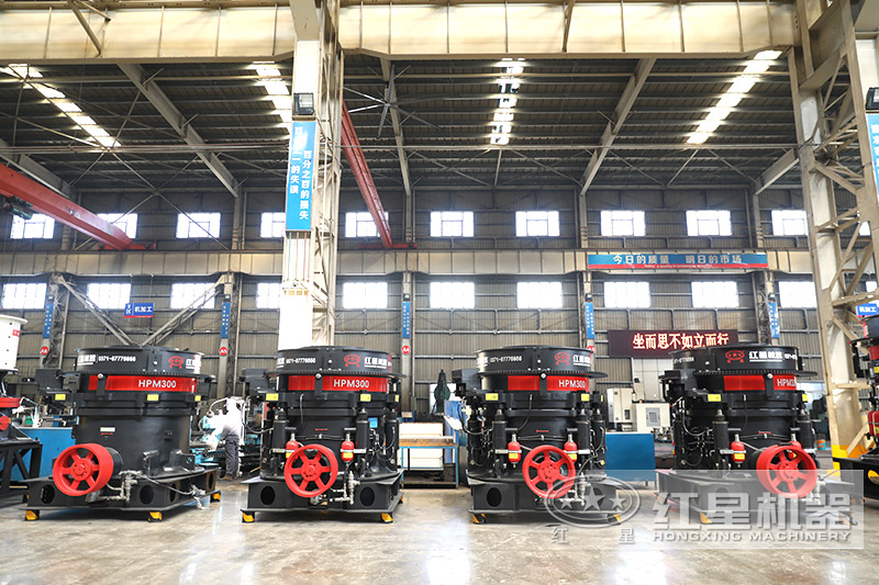 300型圓錐破碎機(jī)型號及參數(shù)，一小時能生產(chǎn)多少噸石子？